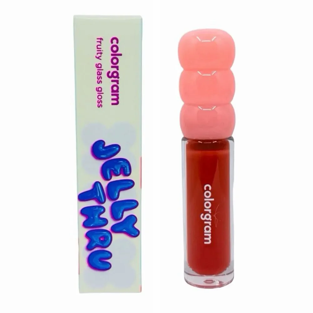 Colorgram Jelly Thru Fruity Glass Gloss - 0.1 oz / 3g - 05 Baby Lychee